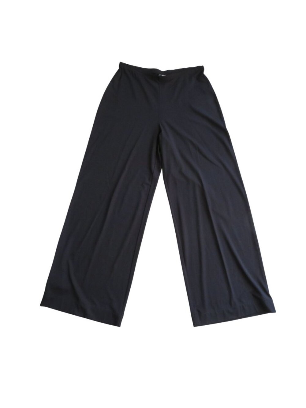 J.Jill Womens Black Wide-Leg Stretch Pants Medium Lounge Travel NWT